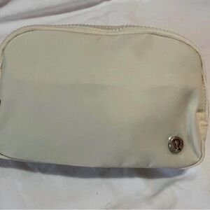 Lululemon Athletica Cream Crossbody Bag